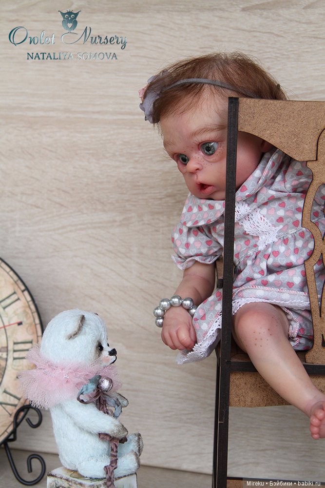 Крошка Энни. Кукла реборн Наталии Сомовой