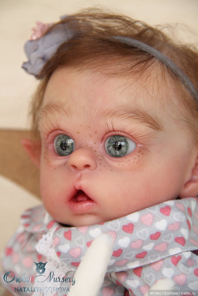 Крошка Энни. Кукла реборн Наталии Сомовой