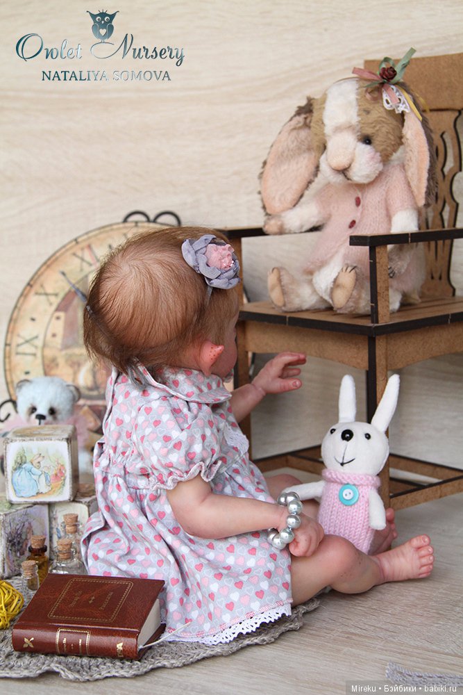 Крошка Энни. Кукла реборн Наталии Сомовой