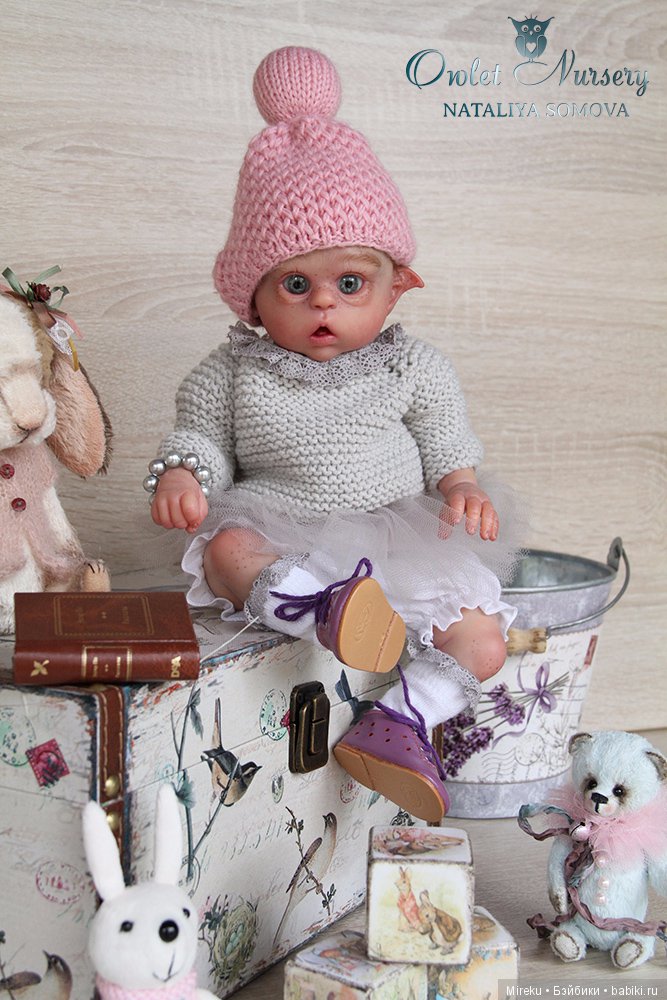 Крошка Энни. Кукла реборн Наталии Сомовой