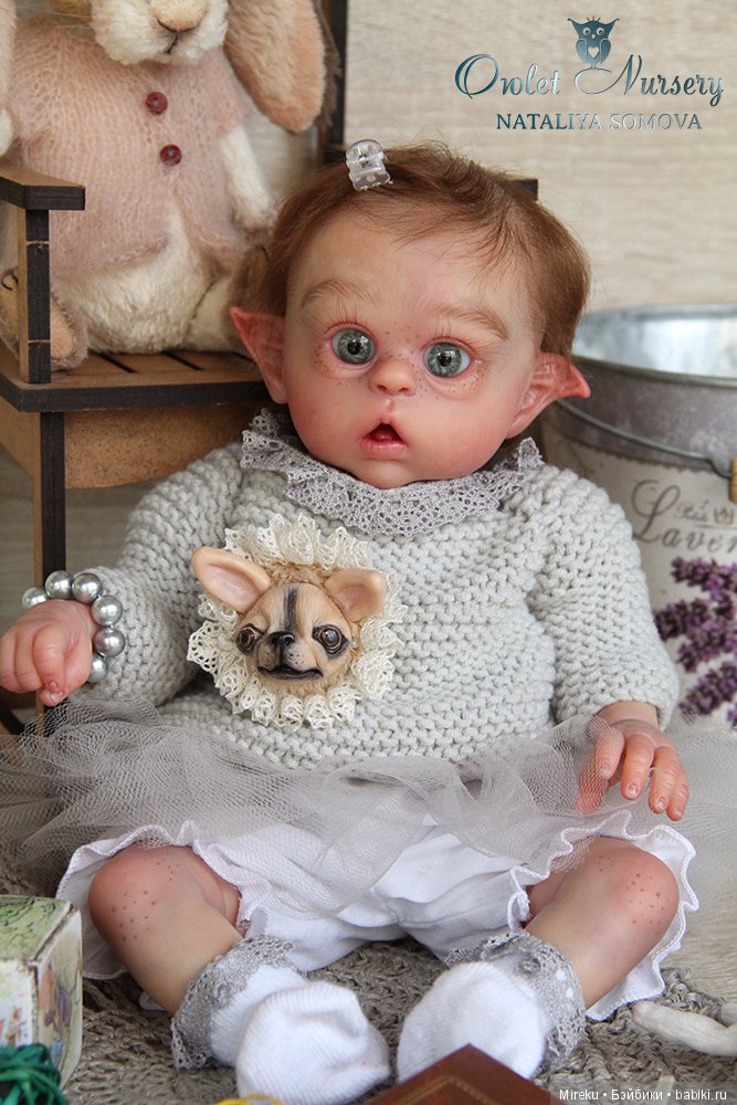 Крошка Энни. Кукла реборн Наталии Сомовой