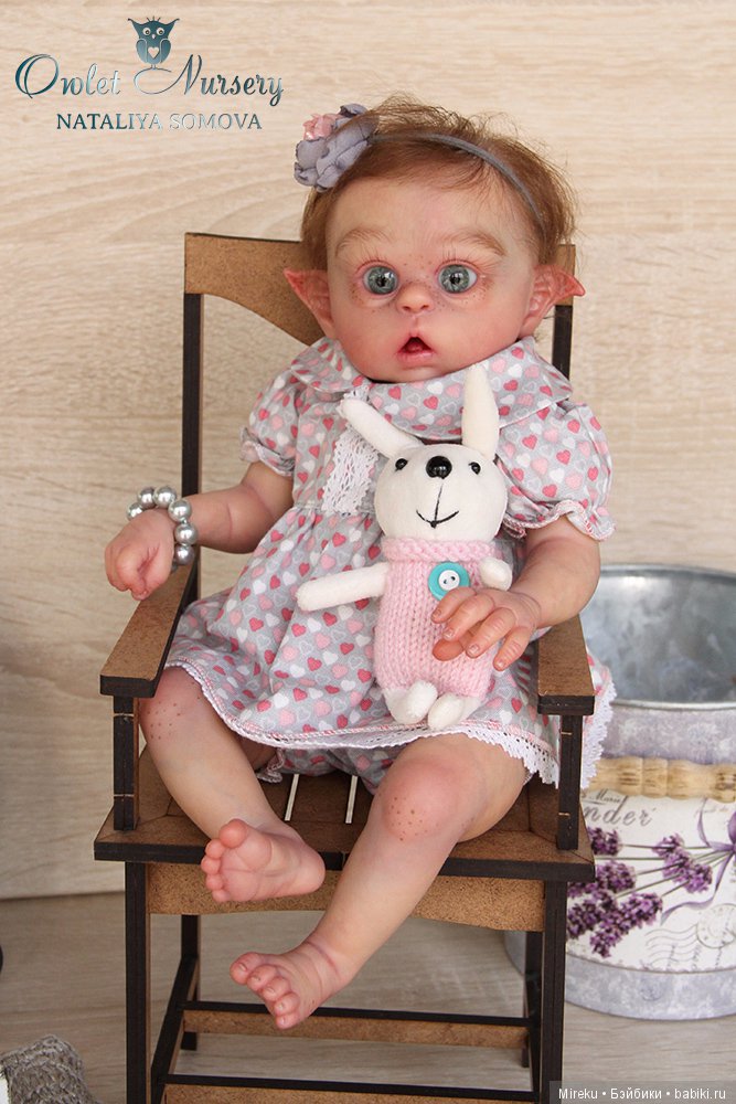 Крошка Энни. Кукла реборн Наталии Сомовой