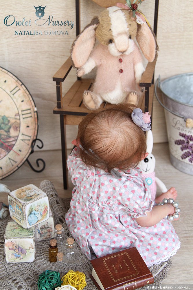 Крошка Энни. Кукла реборн Наталии Сомовой