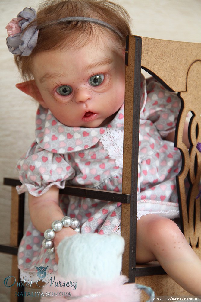 Крошка Энни. Кукла реборн Наталии Сомовой