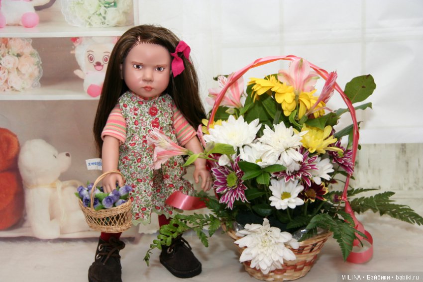 Бина. Игровая кукла от Zwergnase 34 см