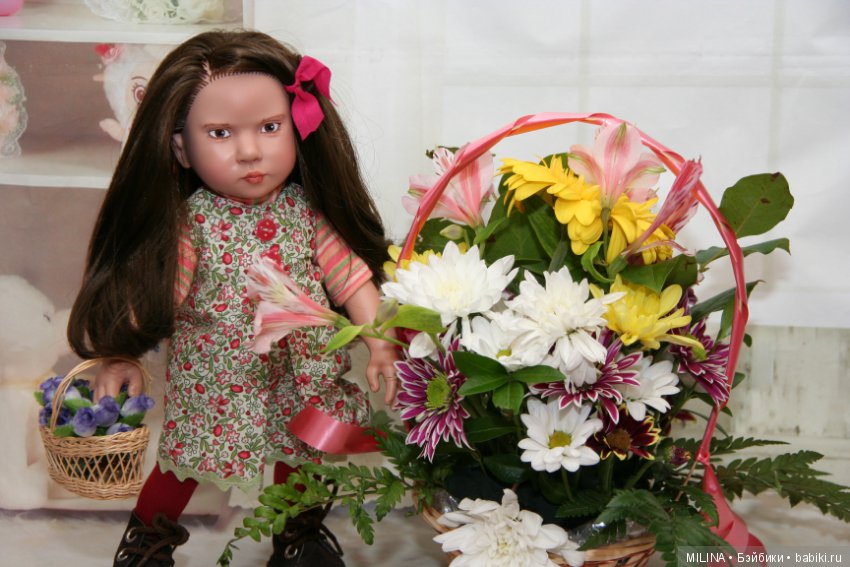 Бина. Игровая кукла от Zwergnase 34 см