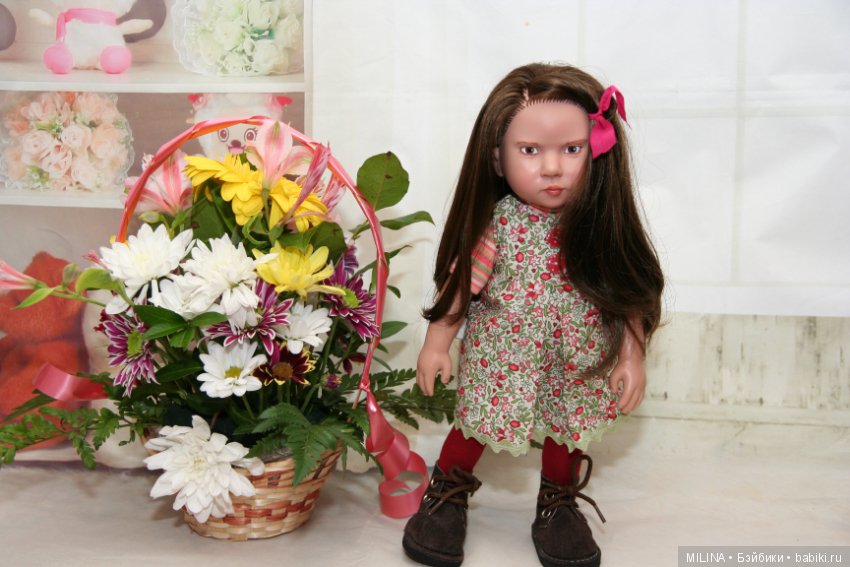 Бина. Игровая кукла от Zwergnase 34 см (фото 10)