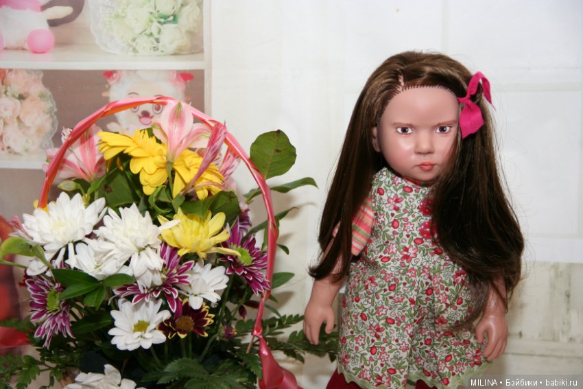 Бина. Игровая кукла от Zwergnase 34 см (фото 3)