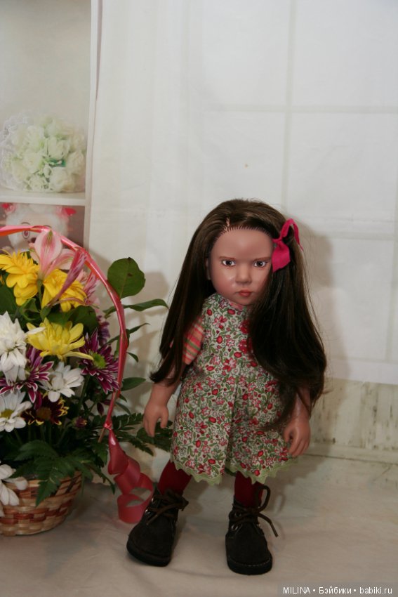 Бина. Игровая кукла от Zwergnase 34 см (фото 5)
