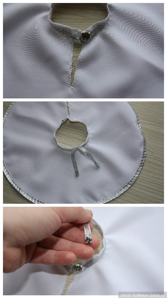 Выкройка платья для куклы Дисней Аниматорс в греческом стиле (фото 9)