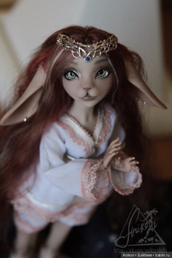 Зайка волшебница — Авторские шарнирные куклы своими руками: лепка (фото 10)