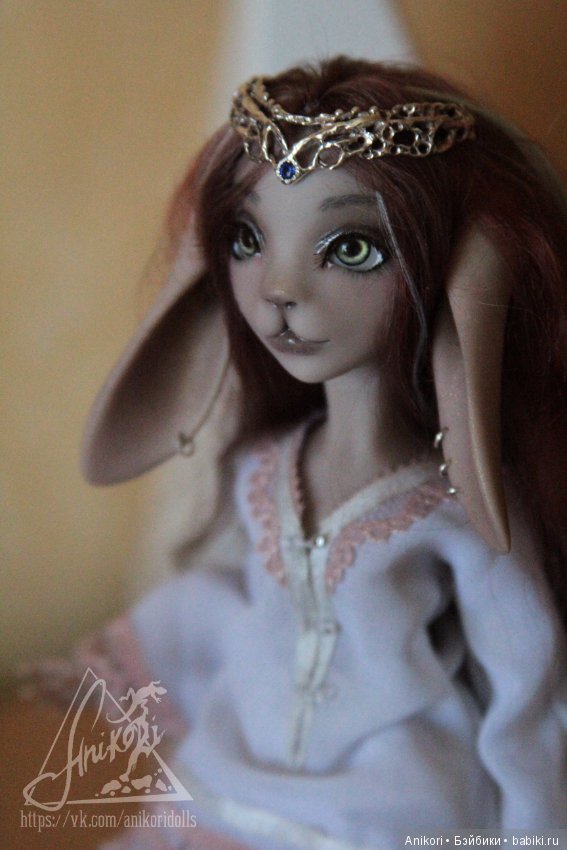 Зайка волшебница — Авторские шарнирные куклы своими руками: лепка