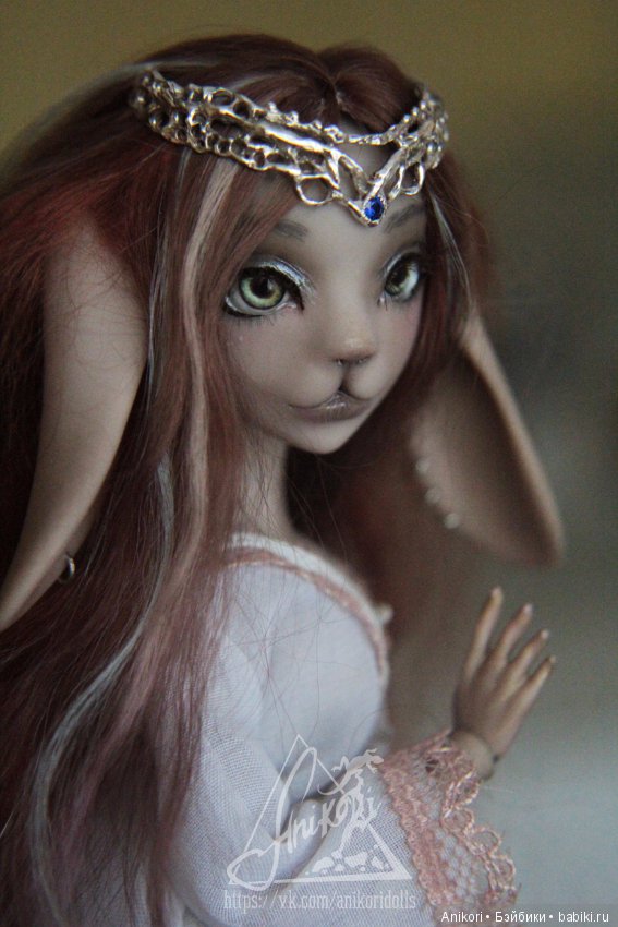 Зайка волшебница — Авторские шарнирные куклы своими руками: лепка