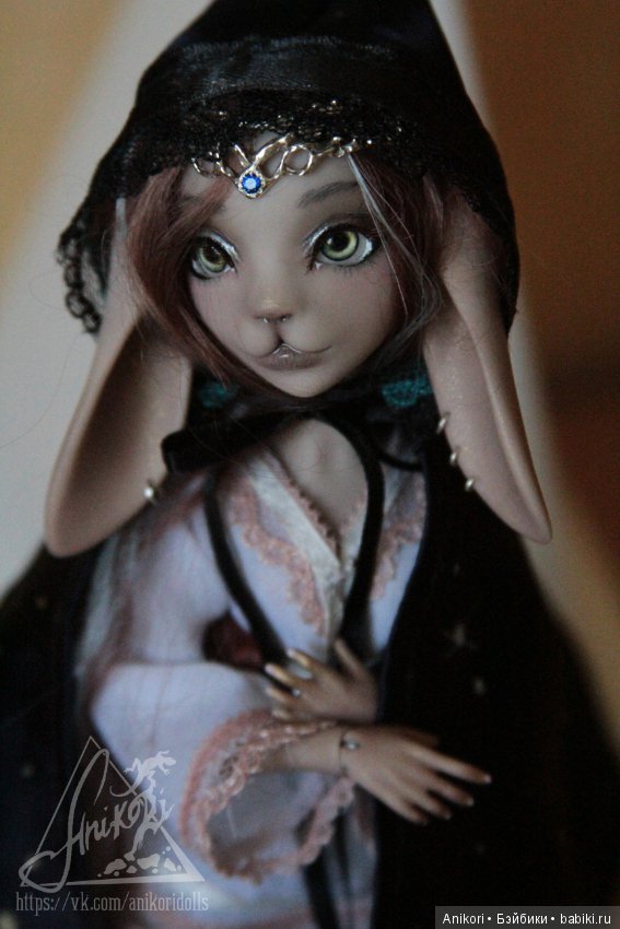 Зайка волшебница — Авторские шарнирные куклы своими руками: лепка