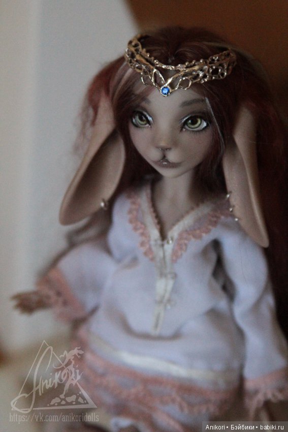 Зайка волшебница — Авторские шарнирные куклы своими руками: лепка