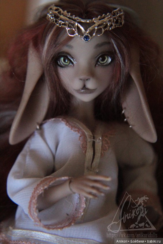 Зайка волшебница — Авторские шарнирные куклы своими руками: лепка