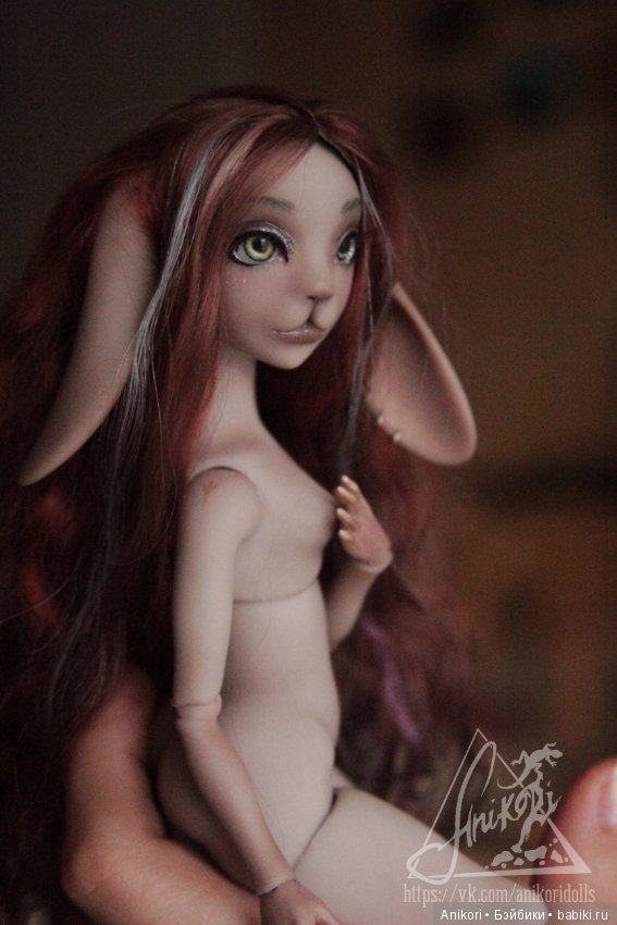 Зайка волшебница — Авторские шарнирные куклы своими руками: лепка (фото 6)