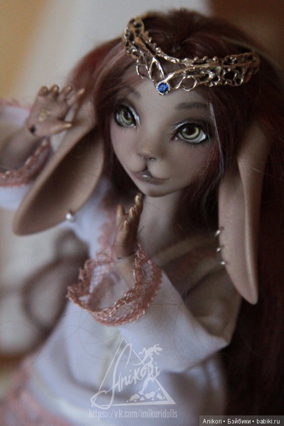 Зайка волшебница — Авторские шарнирные куклы своими руками: лепка