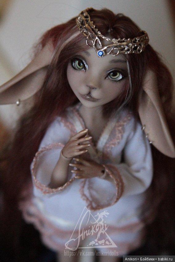 Зайка волшебница — Авторские шарнирные куклы своими руками: лепка