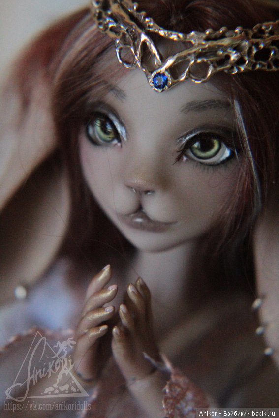 Зайка волшебница — Авторские шарнирные куклы своими руками: лепка