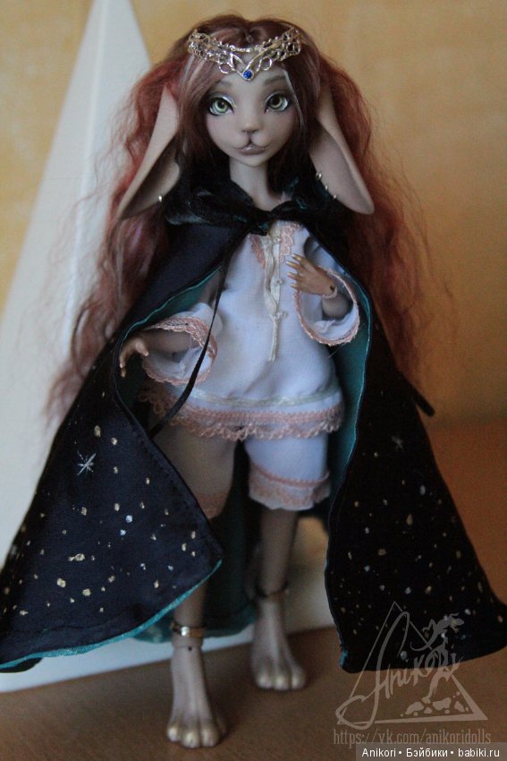 Зайка волшебница — Авторские шарнирные куклы своими руками: лепка