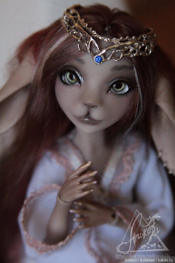 Зайка волшебница — Авторские шарнирные куклы своими руками: лепка