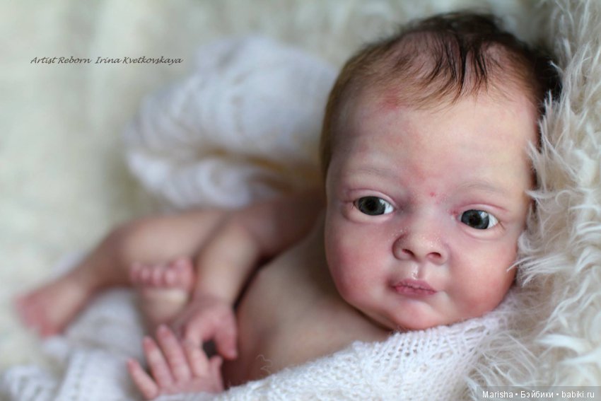 Малыш реборн Bean, скульптор Denise Pratt (фото 9)
