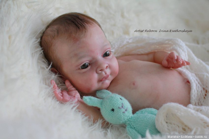 Малыш реборн Bean, скульптор Denise Pratt
