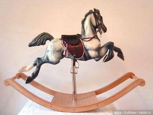 Старые добрые лошадки — Антикварные игрушки и домики: елочные украшения