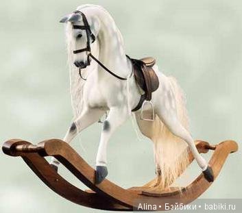 Старые добрые лошадки — Антикварные игрушки и домики: елочные украшения
