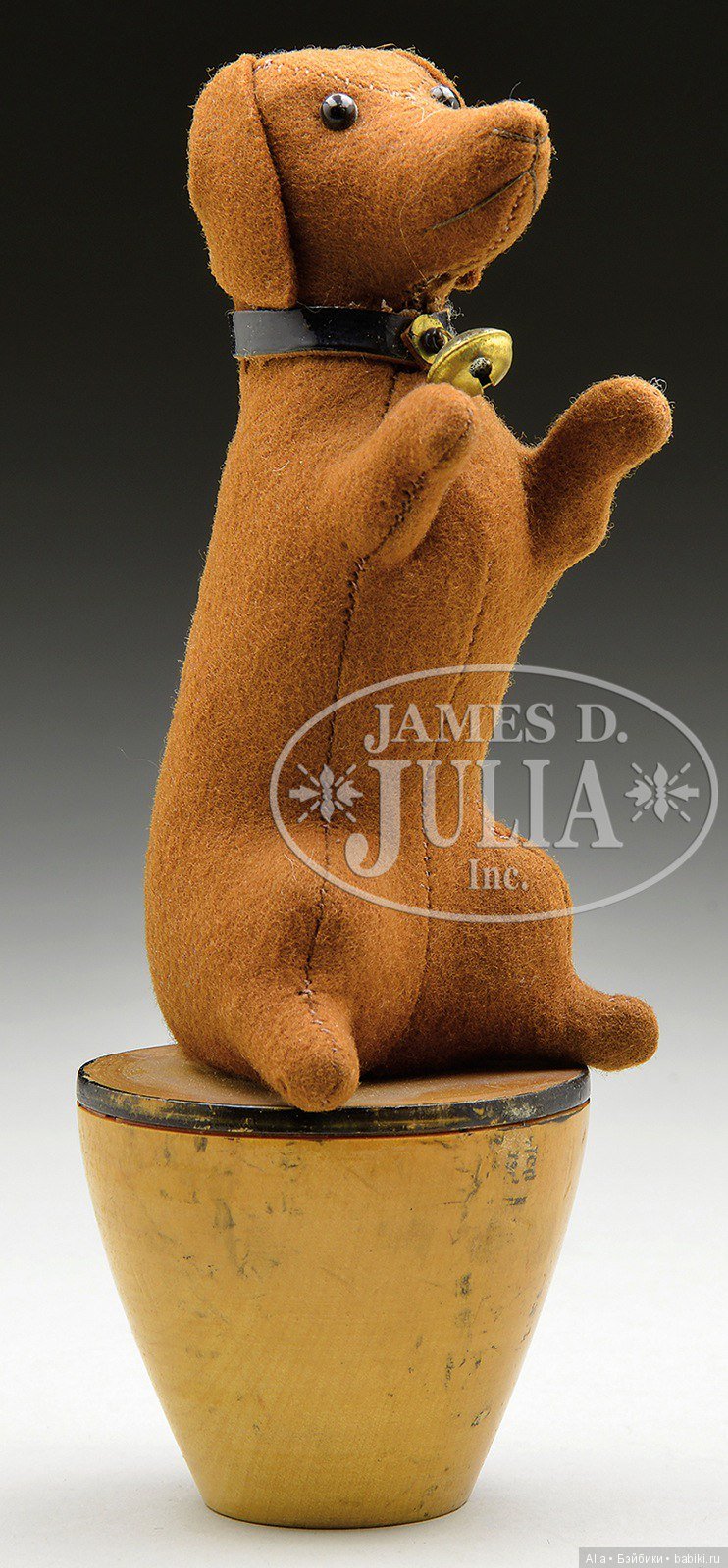 Войлочные кегли от STEIFF 1892 - 1903 гг, антикварные игрушки (фото 7)