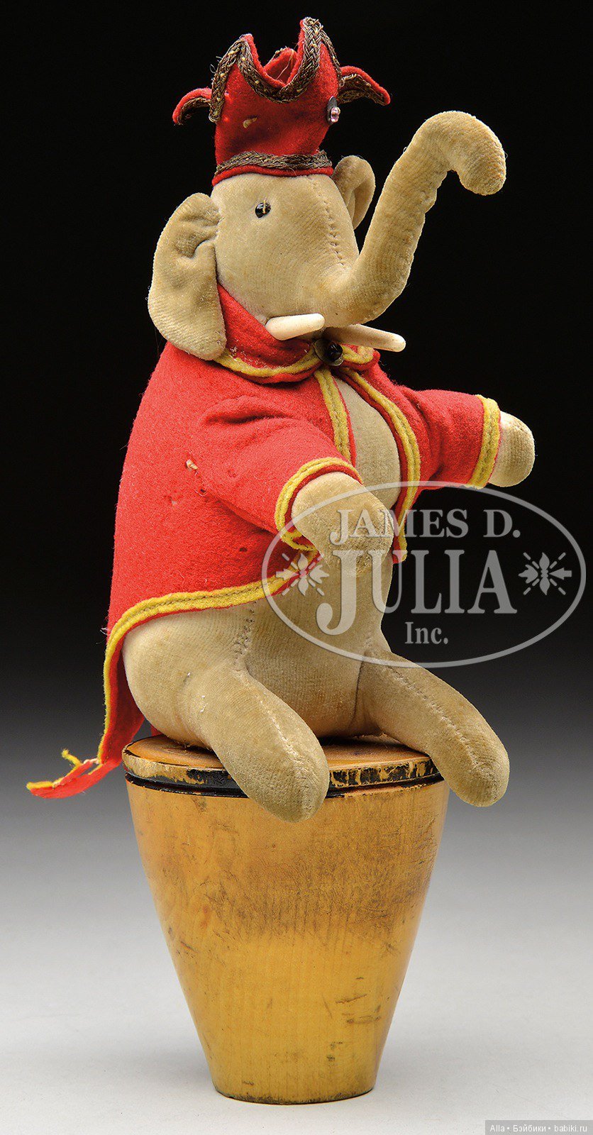 Войлочные кегли от STEIFF 1892 - 1903 гг, антикварные игрушки (фото 4)