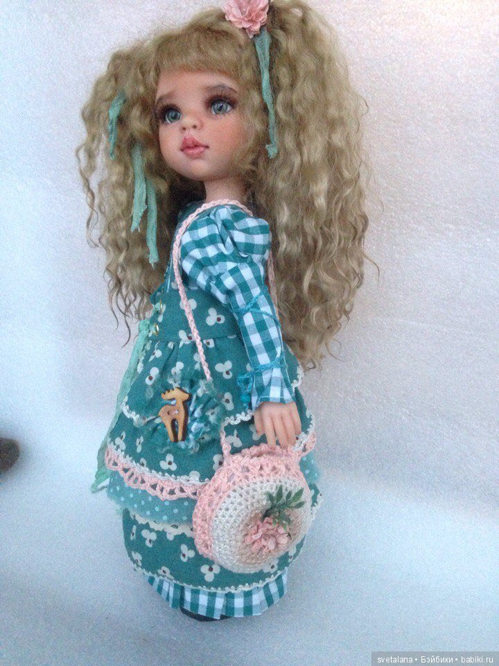 Злата. ООАК куколки Паола Рейна