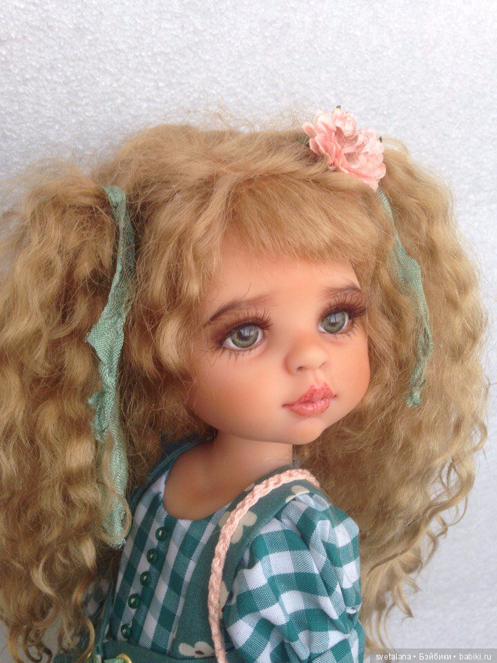 Злата. ООАК куколки Паола Рейна