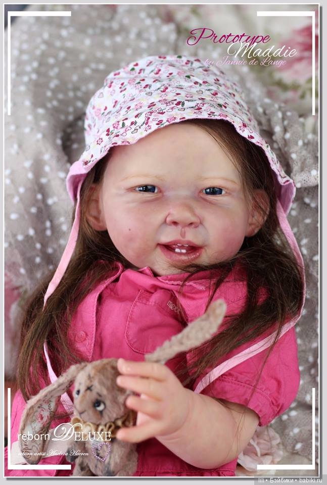 Молд куклы реборн Maddie скульптора Jannie de Lange (фото 7)