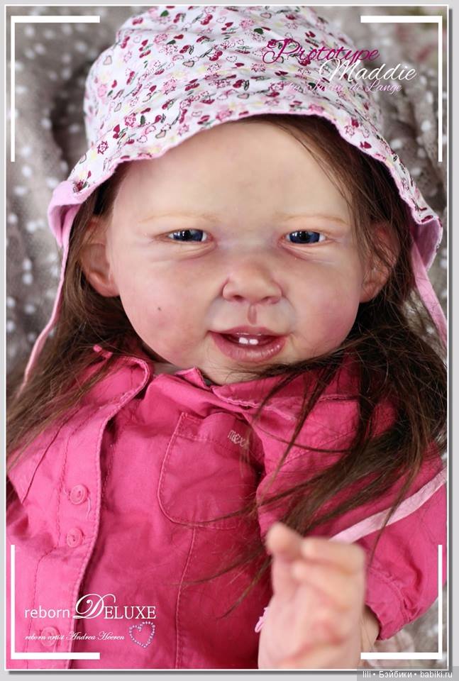 Молд куклы реборн Maddie скульптора Jannie de Lange (фото 6)