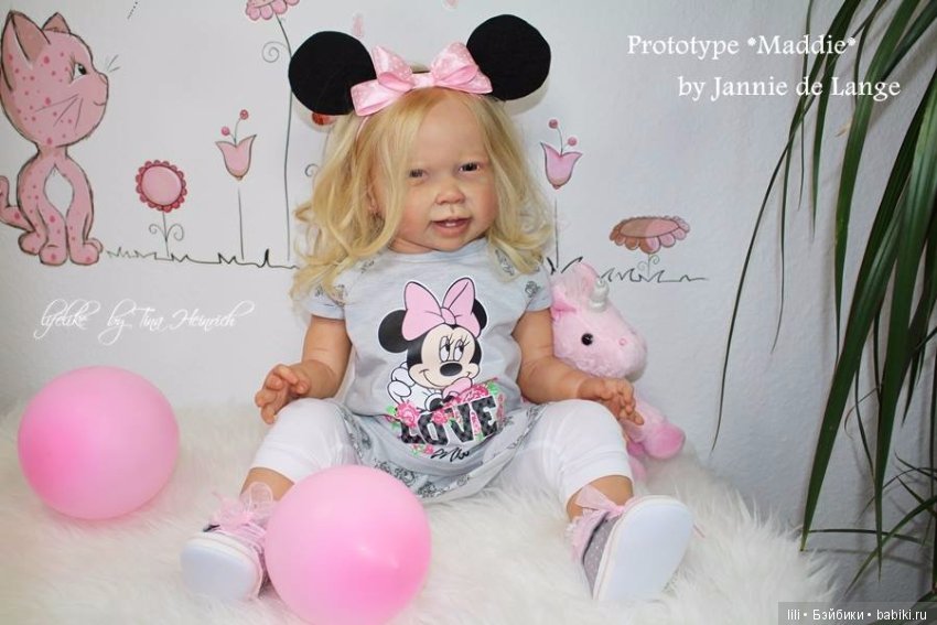Молд куклы реборн Maddie скульптора Jannie de Lange (фото 3)