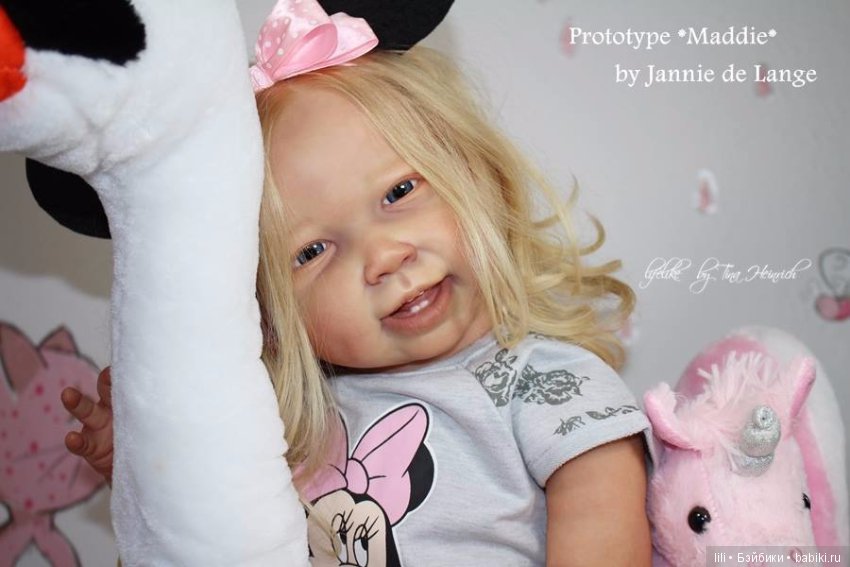 Молд куклы реборн Maddie скульптора Jannie de Lange (фото 2)