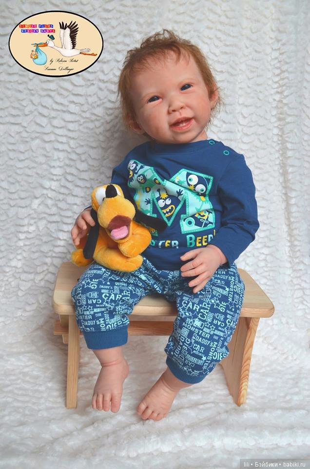 Молд куклы реборн Maddie скульптора Jannie de Lange