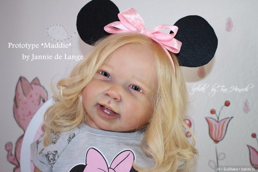 Молд куклы реборн Maddie скульптора Jannie de Lange (фото 4)
