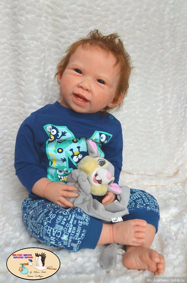 Молд куклы реборн Maddie скульптора Jannie de Lange (фото 9)