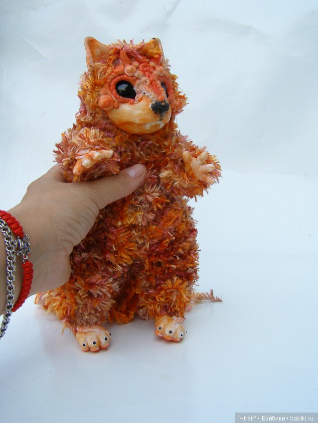 Лиса, ну или белка из серии Лес на ладошке (фото 9)