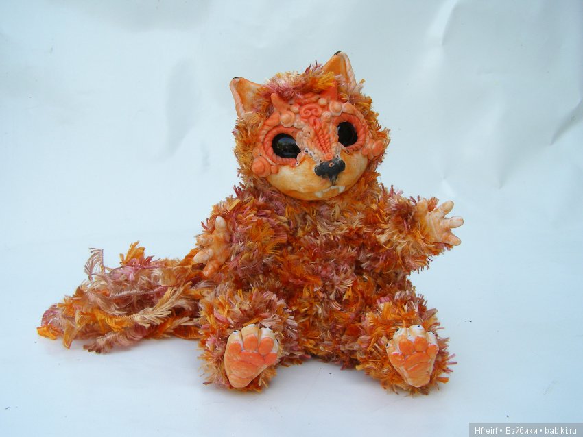 Лиса, ну или белка из серии Лес на ладошке