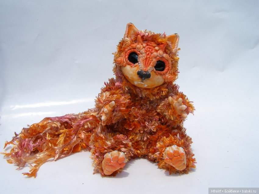 Лиса, ну или белка из серии Лес на ладошке