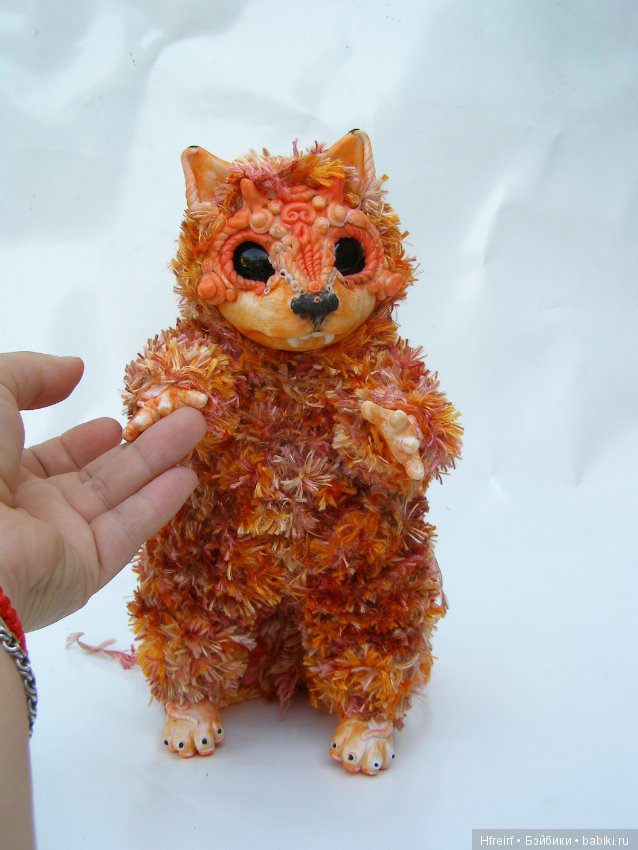 Лиса, ну или белка из серии Лес на ладошке (фото 7)