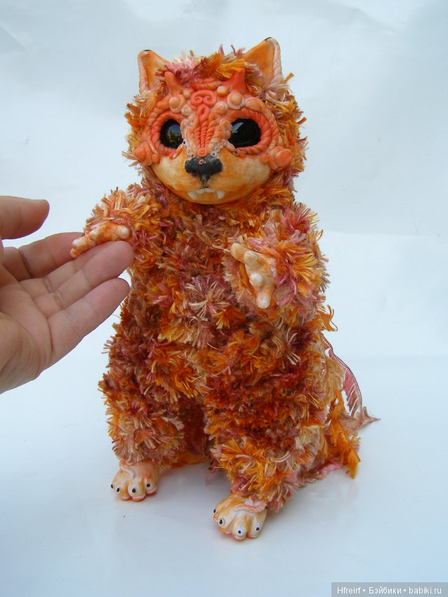 Лиса, ну или белка из серии Лес на ладошке (фото 8)