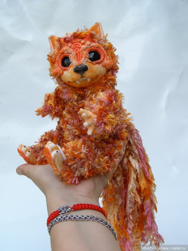 Лиса, ну или белка из серии Лес на ладошке (фото 10)