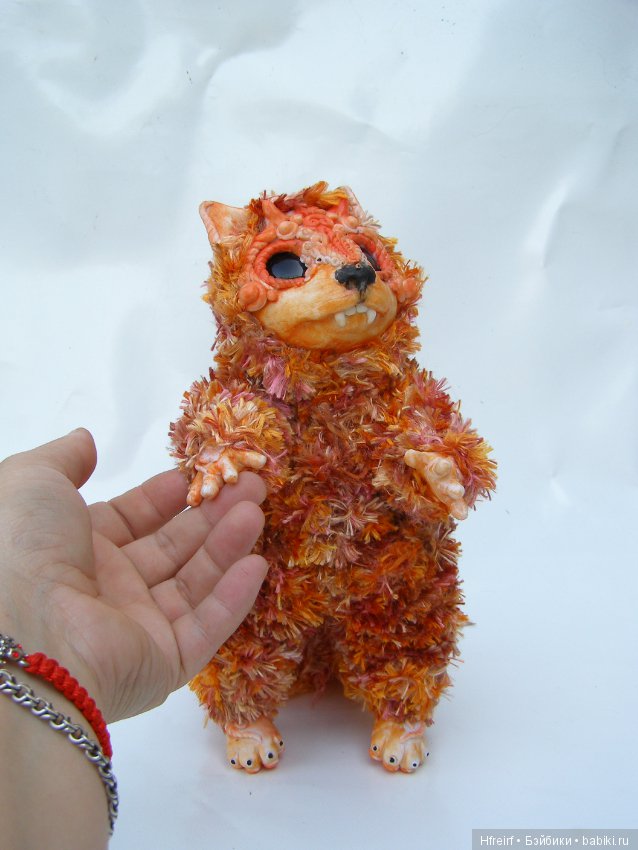 Лиса, ну или белка из серии Лес на ладошке (фото 6)