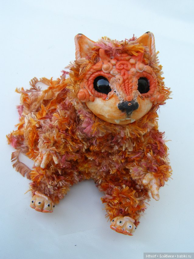 Лиса, ну или белка из серии Лес на ладошке