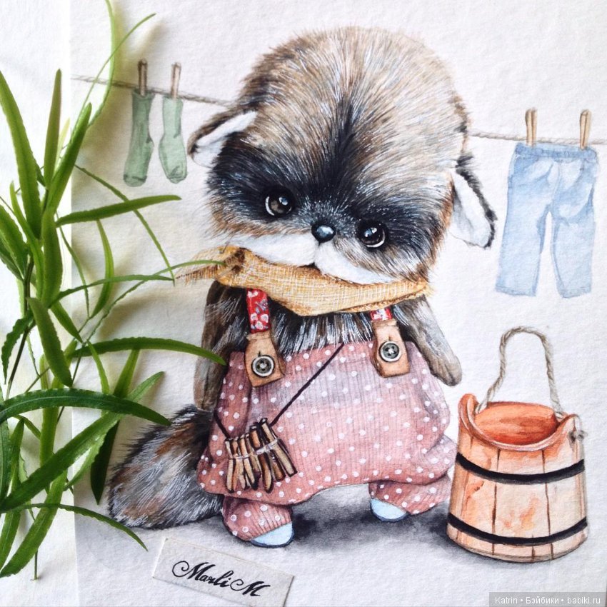 Удивительно трогательные иллюстрации Марины Лебедевой